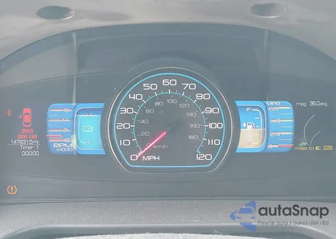 2010 Ford Fusion Hybrid from USA, damaged, VIN 3FADP0L35AR168002